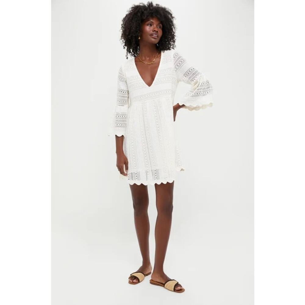 POMANDER PLACE Ivory Lace Linnea Dress S - NWT
